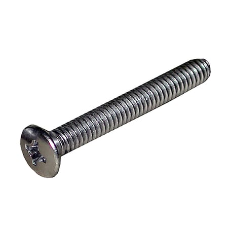 Jones Stephens Chrome Plated Overflow Plate Screw T05021